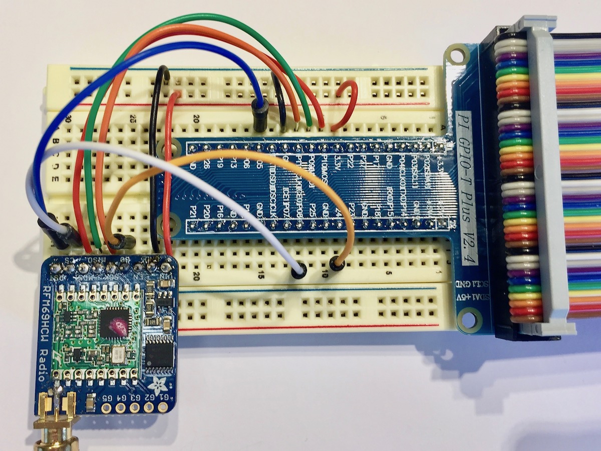 Breadboard Testing Wiring Close up